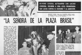 La señora de la Plaza Brasil".