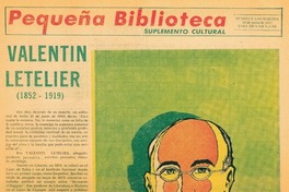 Valentín Letelier.