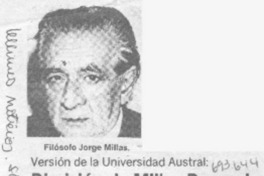 Dimisión de Millas depende de reunión con el Rector. Dimisión de Millas depende de reunión con el Rector.