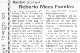 Roberto Meza Fuentes Roberto Meza Fuentes