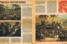 Pinceles dieciocheros. Pinceles dieciocheros.