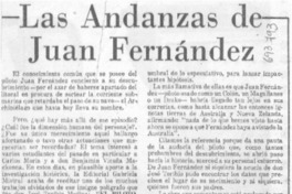 Las Andanzas de Juan Fernández. Las Andanzas de Juan Fernández.