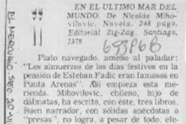 En el último mar del mundo