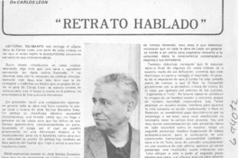 Retrato hablado" Retrato hablado"