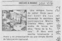 Hecho a mano Hecho a mano