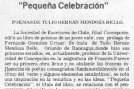Pequeña celebración Pequeña celebración