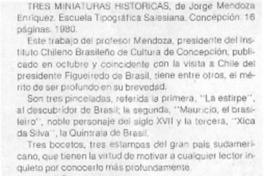 Tres minuaturas históricas Tres minuaturas históricas