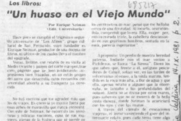 Un huaso en el viejo mundo". Un huaso en el viejo mundo".