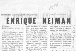 Enrique Neiman Enrique Neiman