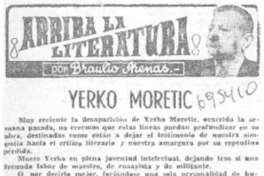 Yerko Moretic Yerko Moretic