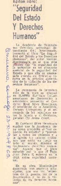 Los ochenta años de Gabriela Mistral Los ochenta años de Gabriela Mistral