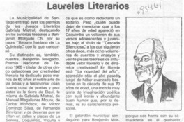 Laureles literarios Laureles literarios