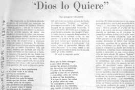 Dios lo quiere Dios lo quiere