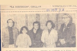 Poetisa Marta Molina ganó el concurso "Elogio a Chillán".