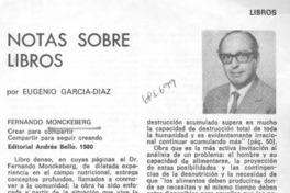 Notas sobre libros Notas sobre libros