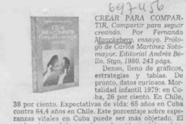 Crear para compartir, compartir para seguir creando. Crear para compartir, compartir para seguir creando.