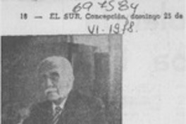 La visión de don Enrique Molina. La visión de don Enrique Molina.