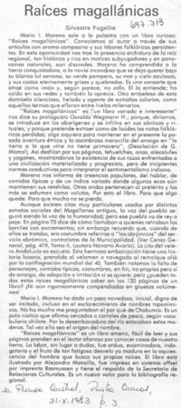 Raíces magallánicas