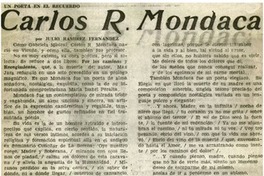 Carlos R. Mondaca