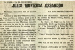 Julio Munizaga Ossandon Julio Munizaga Ossandon