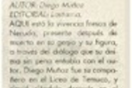 Tres etapas de la lírica nerudiana" Tres etapas de la lírica nerudiana"