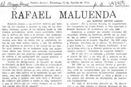 Rafael Maluenda