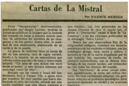 Cartas de la Gabriela Cartas de la Gabriela