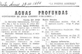 Aguas profundas Aguas profundas
