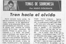 Tren hacia el olvido Tren hacia el olvido