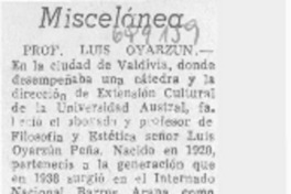 Miscelánea.