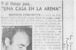 Una casa en la arena" Una casa en la arena"