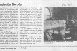Fundación Neruda.