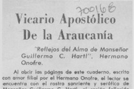 Vicario apostólico de la araucanía Vicario apostólico de la araucanía