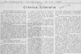 Histórica relación del reyno de Chile Histórica relación del reyno de Chile