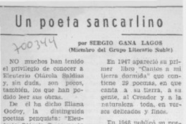 Un poeta sancarlino