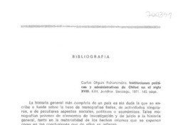 Instituciones políticas y administrativas de Chiloé en el siglo XVIII Instituciones políticas y administrativas de Chiloé en el siglo XVIII