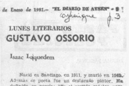 Hoy, solo hoy