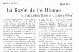 La razón de los himnos La razón de los himnos