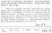 Guía de la pintura moderna.