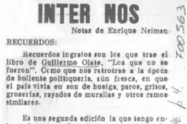 Recuerdos