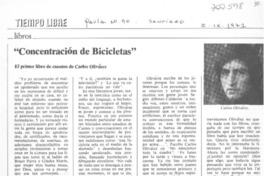 Concentración de bicicletas