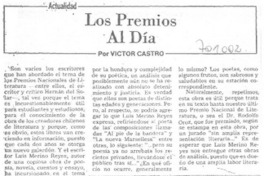 Los premios al día Los premios al día