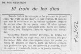 El Fruto de los días