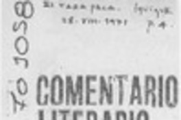 Comentario literario