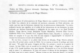 Arauco domado
