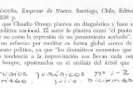 Claudio Orrego Vicuña. Claudio Orrego Vicuña.