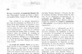 La poesía de Nicanor Parra La poesía de Nicanor Parra