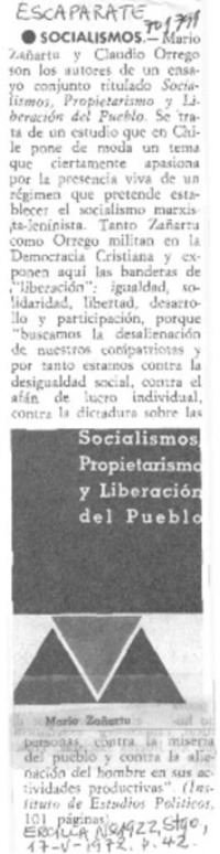 Socialismos. Socialismos.