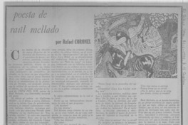 Poesía de Raúl Mellado Poesía de Raúl Mellado