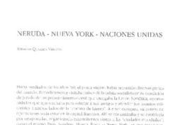 Neruda - Nueva York - Naciones Unidas Neruda - Nueva York - Naciones Unidas